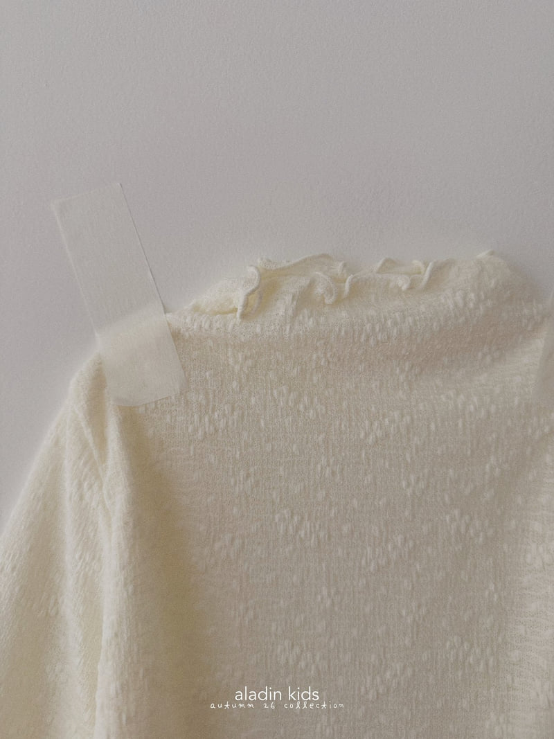 Aladin - Korean Children Fashion - #discoveringself - Lace Layered Tee - 2