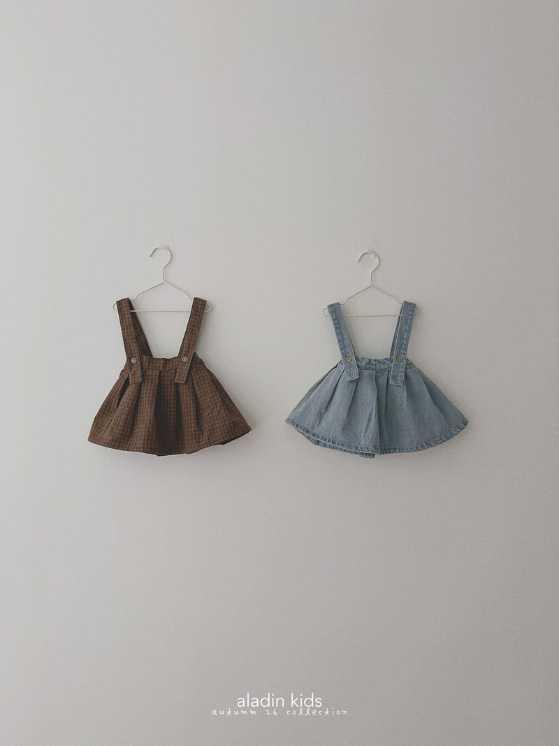 Aladin - Korean Children Fashion - #discoveringself - Suspender Skirt