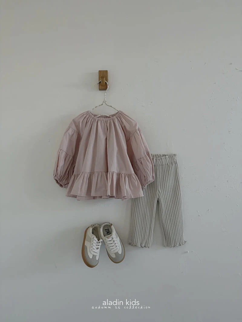 Aladin - Korean Children Fashion - #discoveringself - Puff Shirring Blouse - 10