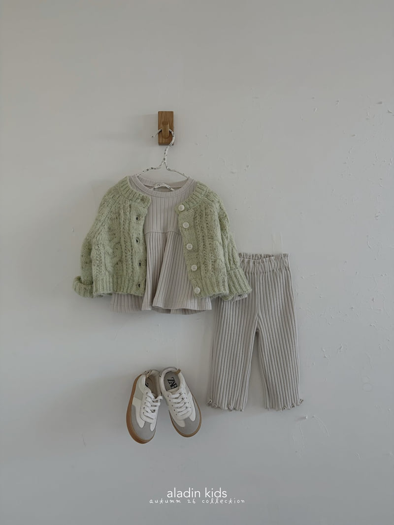 Aladin - Korean Children Fashion - #discoveringself - Mood Rib Blouse - 7