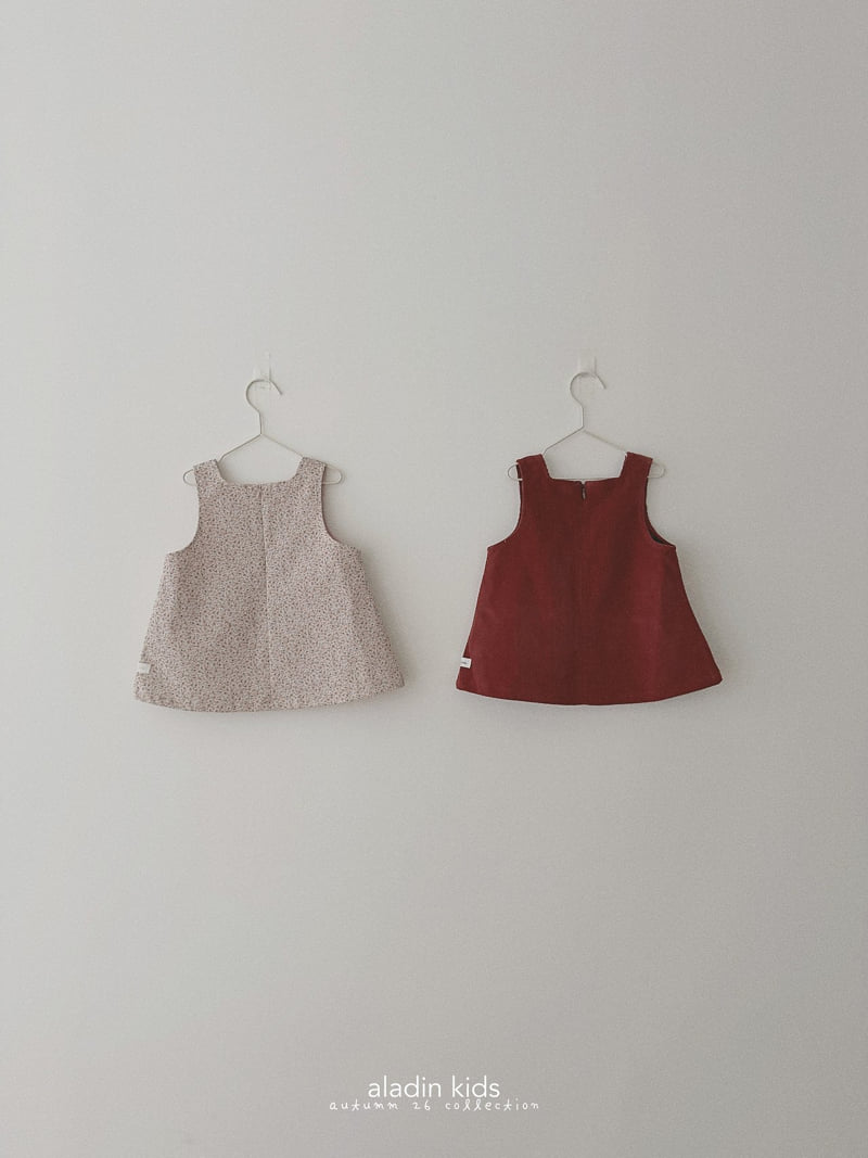 Aladin - Korean Children Fashion - #discoveringself - Lovely Vest One-piece - 2