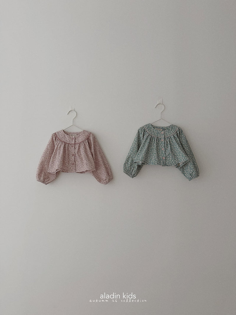Aladin - Korean Children Fashion - #discoveringself - Open York Blouse