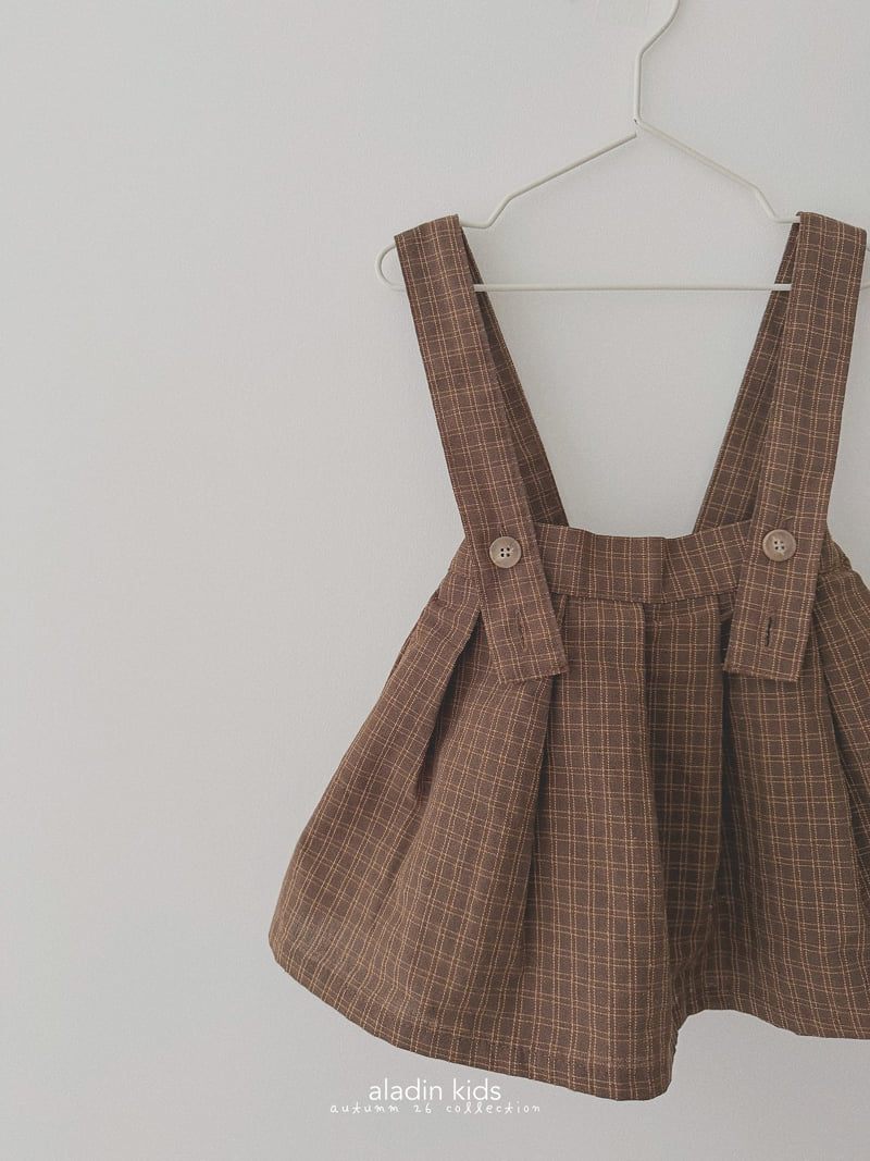 Aladin - Korean Children Fashion - #fashionkids - Suspender Skirt - 2