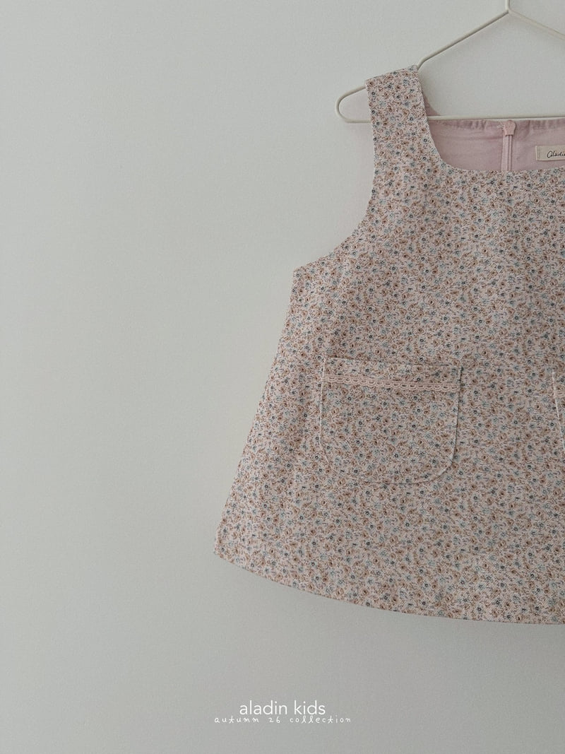 Aladin - Korean Children Fashion - #fashionkids - Lovely Vest One-piece - 3