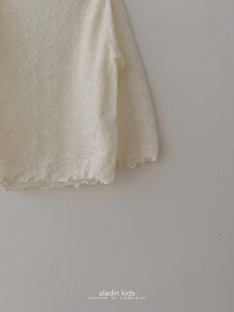 Aladin - Korean Children Fashion - #fashionkids - Lace Layered Tee - 4