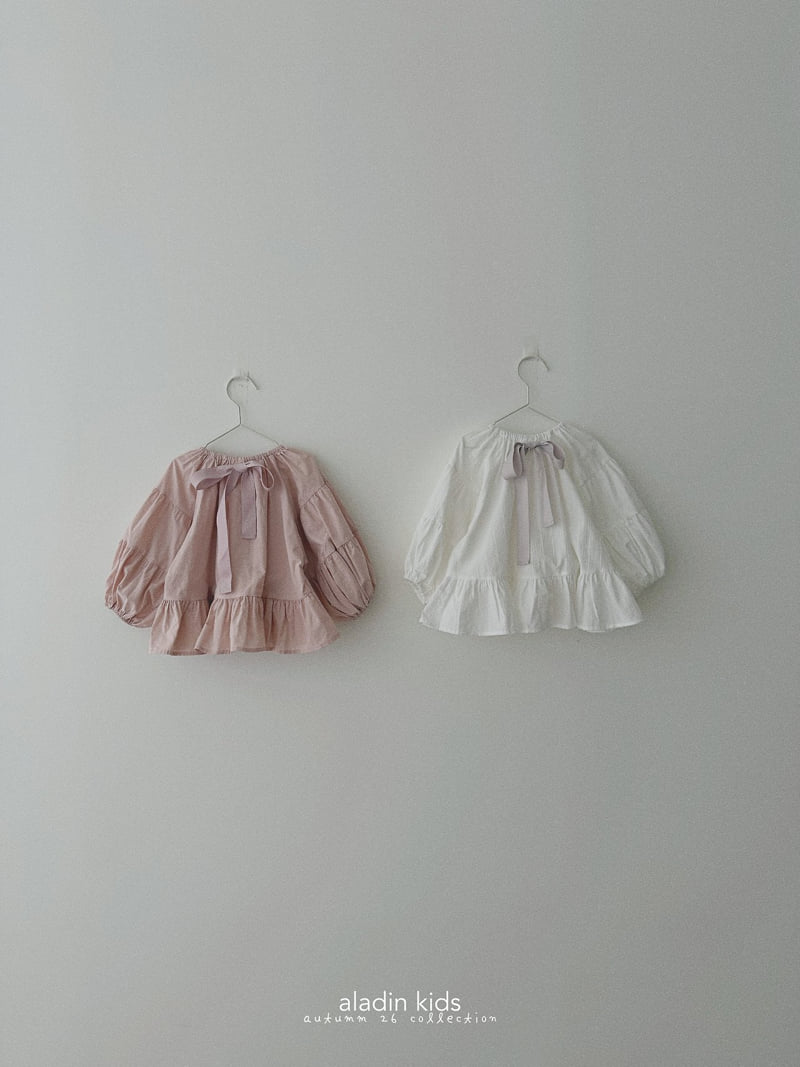 Aladin - Korean Children Fashion - #kidsshorts - Puff Shirring Blouse - 12