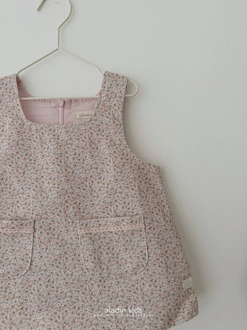 Aladin - Korean Children Fashion - #fashionkids - Lovely Vest One-piece - 4