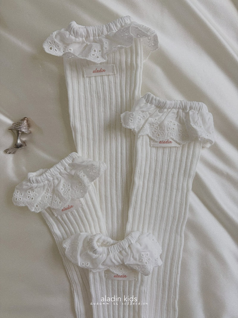 Aladin - Korean Children Fashion - #kidsstore - Lace Socks - 3