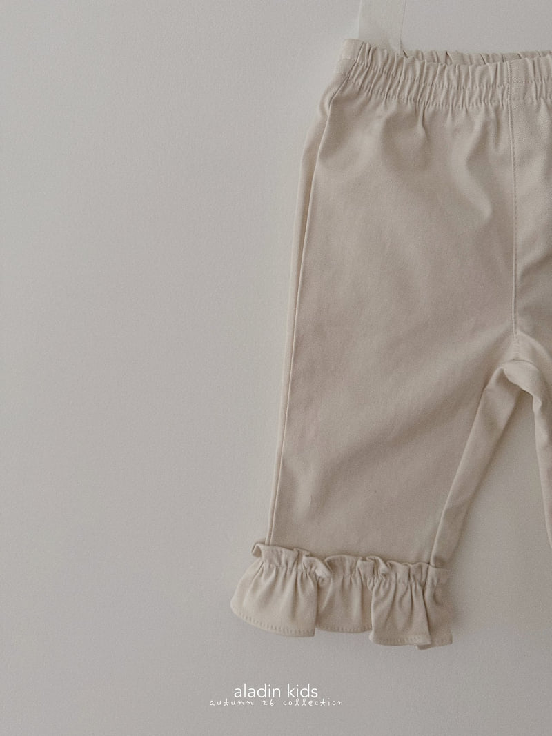 Aladin - Korean Children Fashion - #kidsstore - Capri Frill Pants - 2