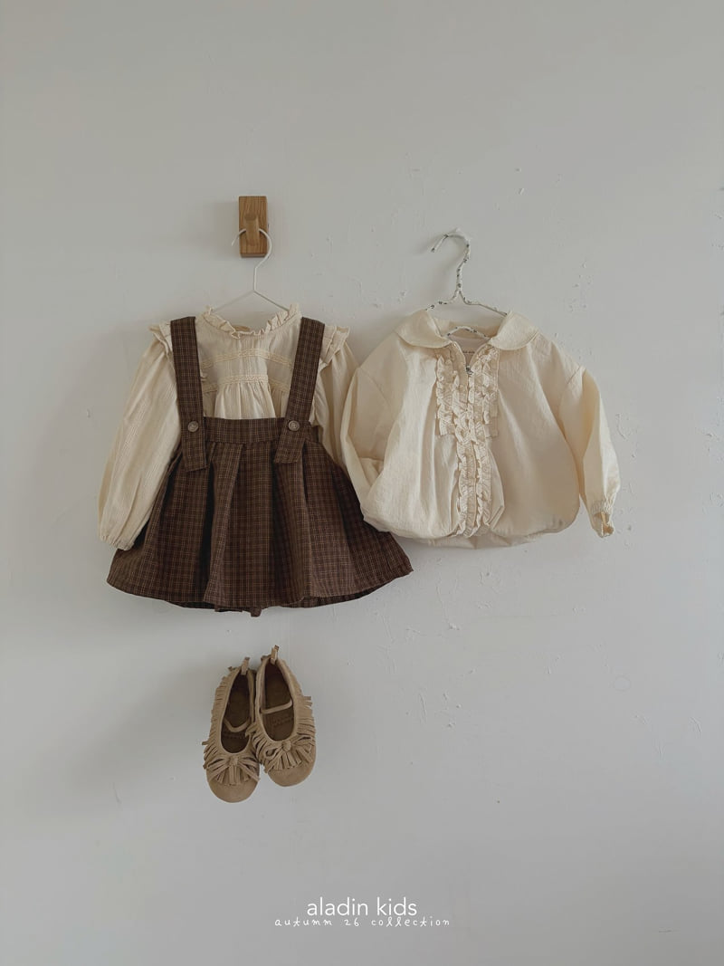 Aladin - Korean Children Fashion - #kidzfashiontrend - Suspender Skirt - 5
