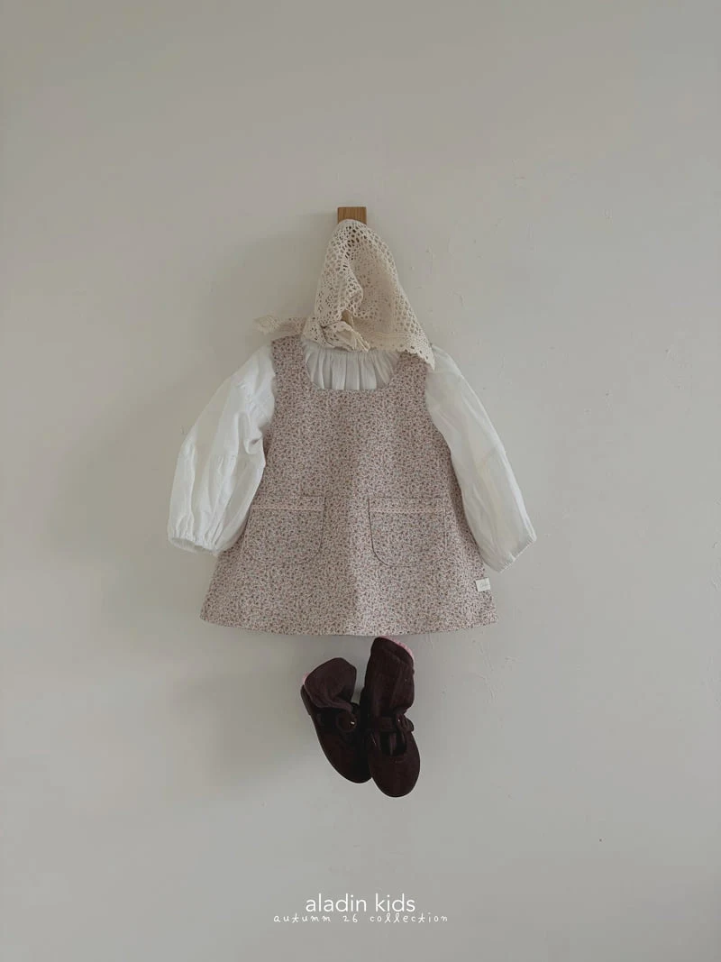 Aladin - Korean Children Fashion - #littlefashionista - Lovely Vest One-piece - 8