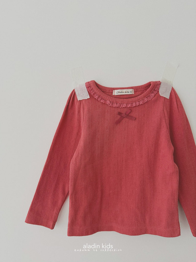 Aladin - Korean Children Fashion - #magicofchildhood - Eyelet Puff Tee - 11