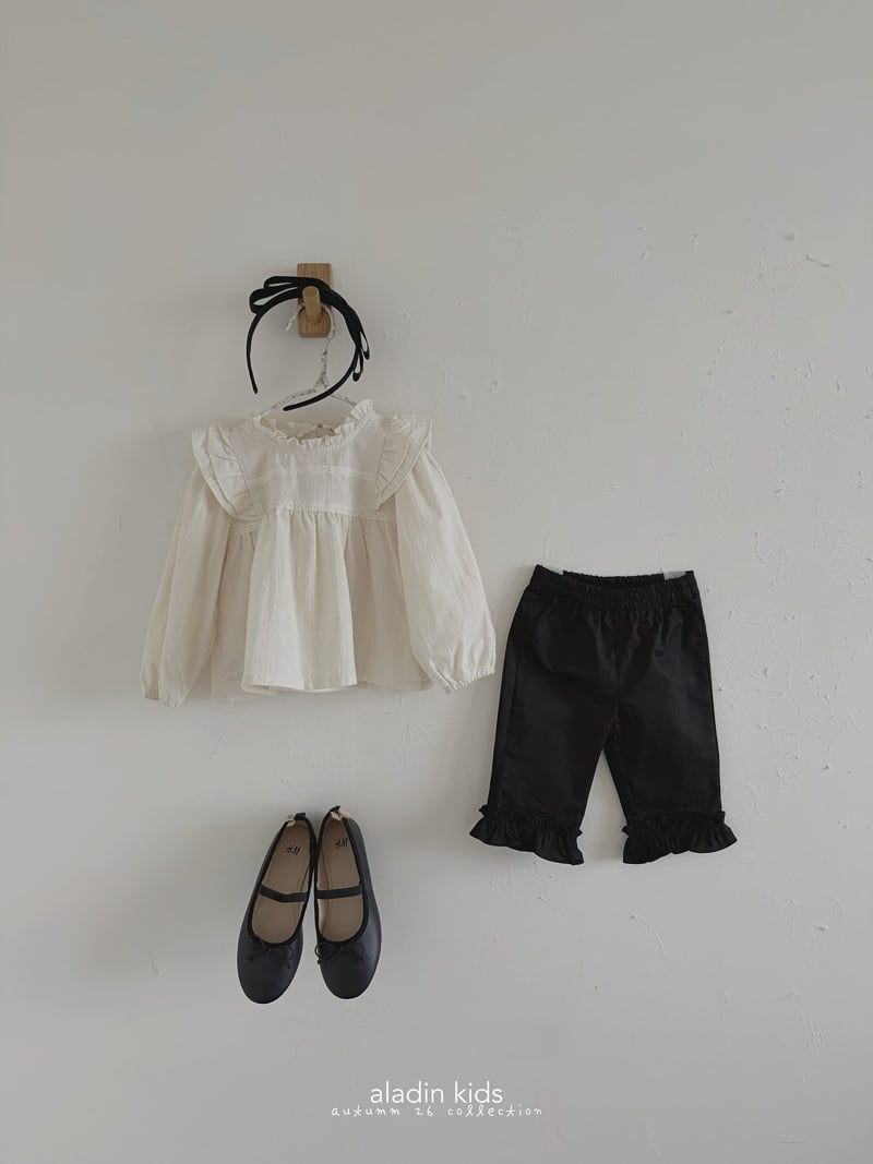 Aladin - Korean Children Fashion - #magicofchildhood - Lace Wing Blouse - 6