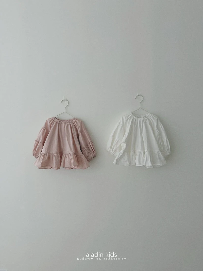 Aladin - Korean Children Fashion - #magicofchildhood - Puff Shirring Blouse - 4