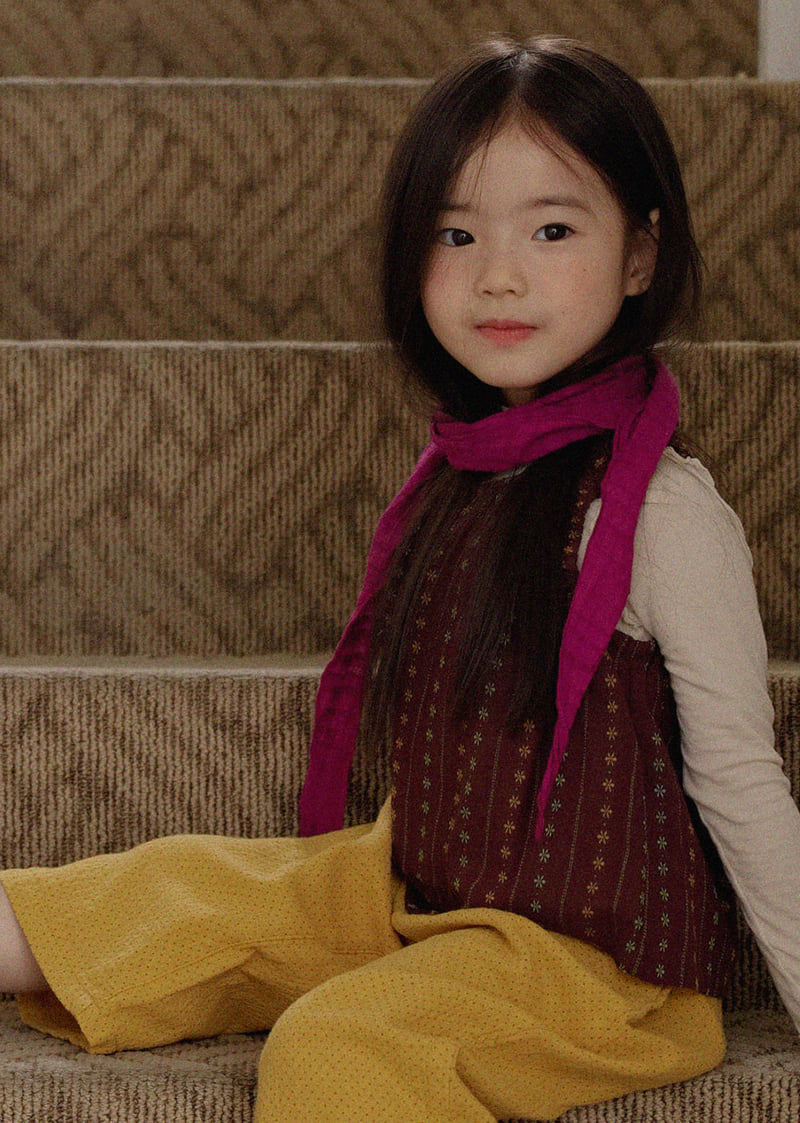 Amber - Korean Children Fashion - #Kfashion4kids - Czecho Shirring Sleeveless