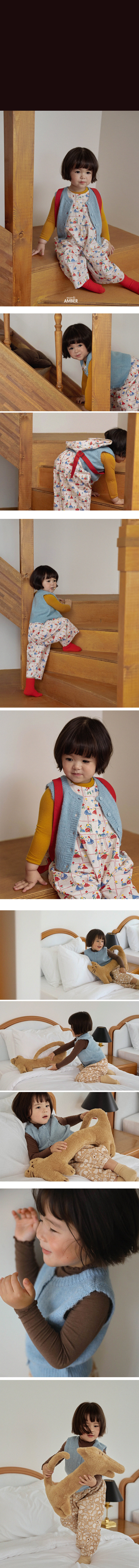 Amber - Korean Children Fashion - #Kfashion4kids - Cloud Knit Vest - 2