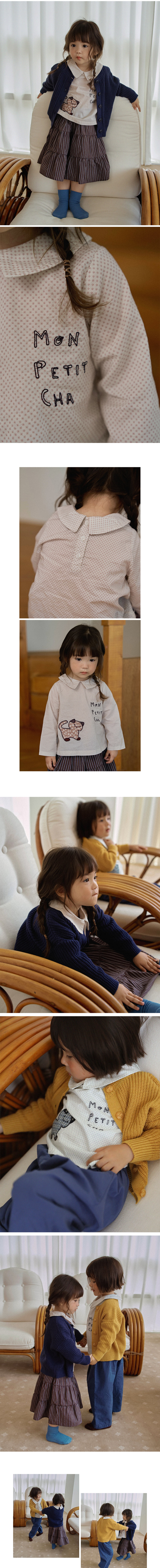 Amber - Korean Children Fashion - #childofig - Cha Cha Collar Blouse - 3