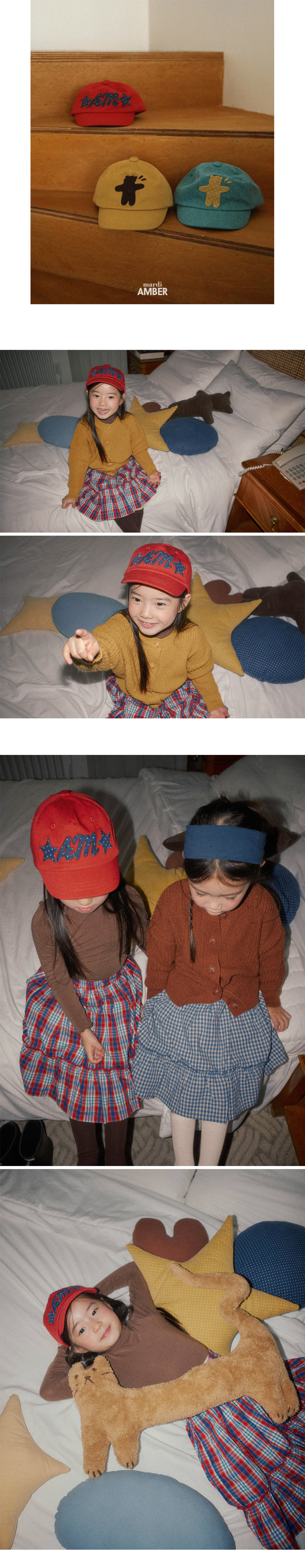 Amber - Korean Children Fashion - #childofig - Star Bear Cap - 2