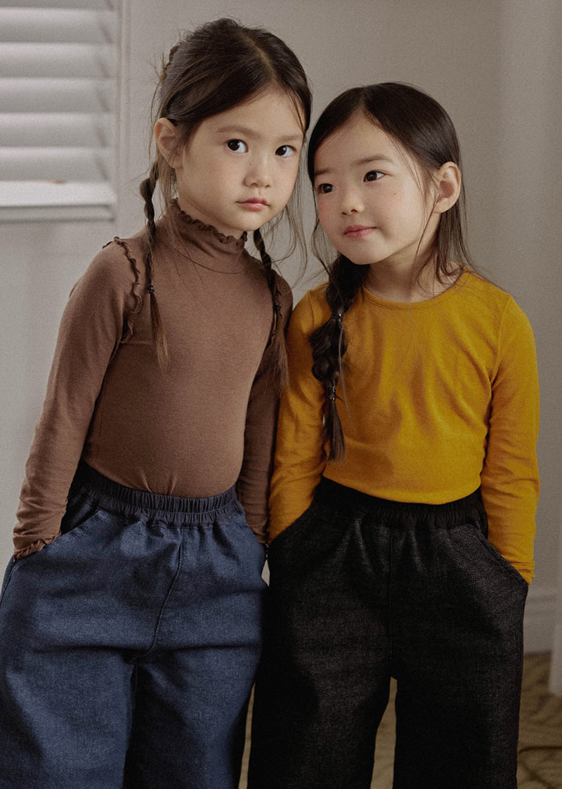 Amber - Korean Children Fashion - #childofig - Hade Denim Pants