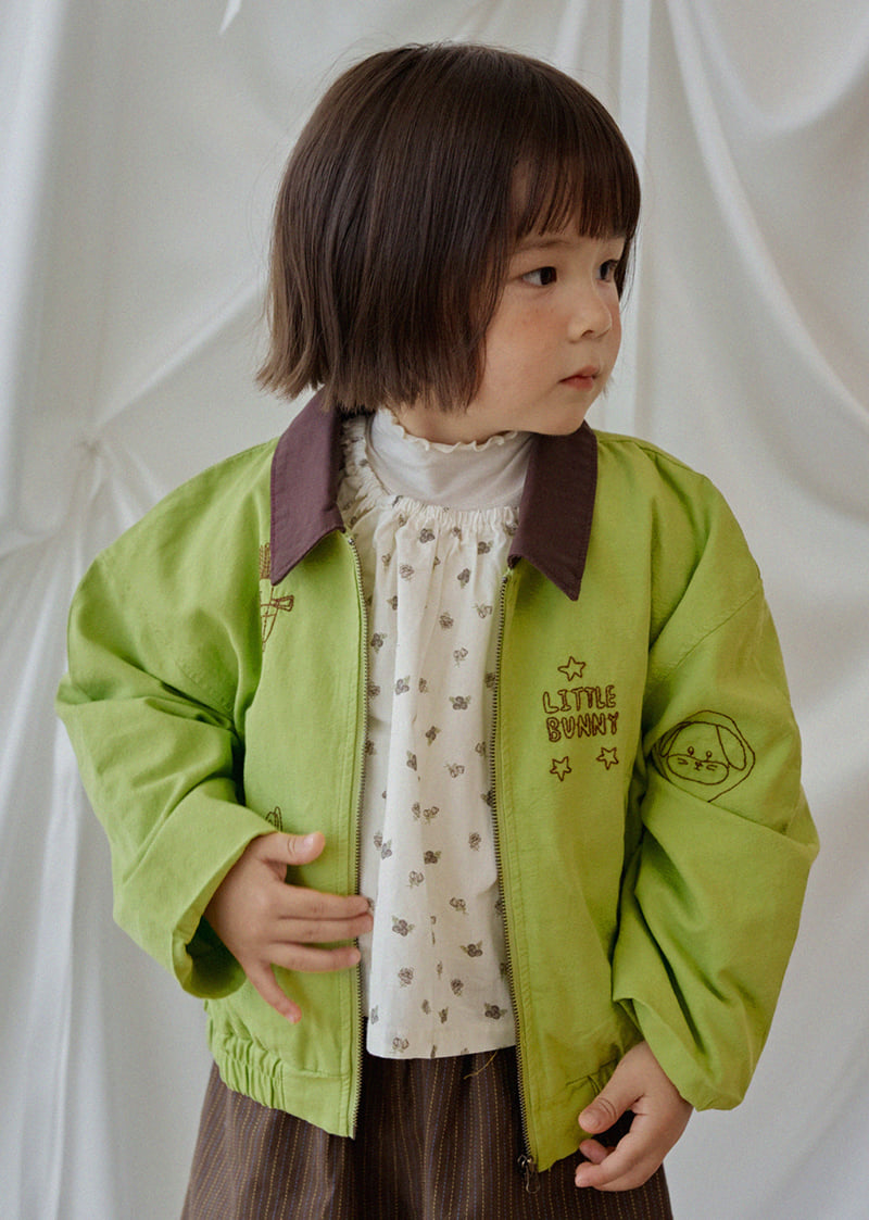 Amber - Korean Children Fashion - #childrensboutique - Little Bunny Blouson