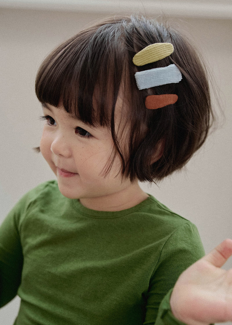 Amber - Korean Children Fashion - #childrensboutique - Pebble Hairpin
