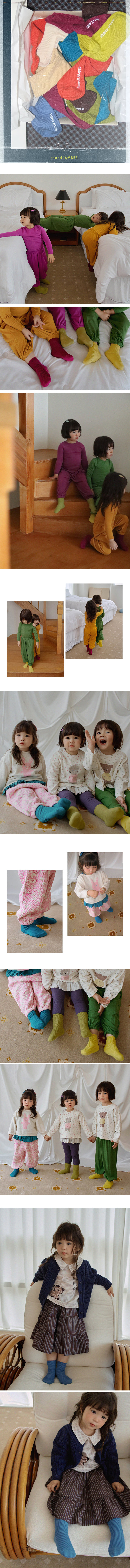 Amber - Korean Children Fashion - #discoveringself - Crayon Sock Set - 2