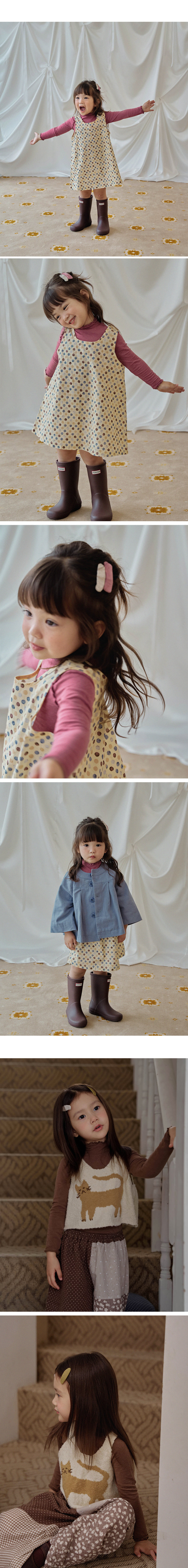 Amber - Korean Children Fashion - #discoveringself - Pebble Hairpin - 3