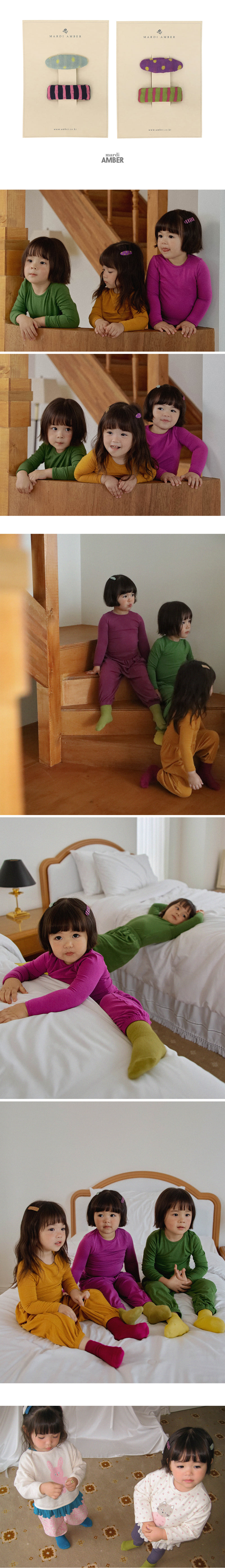 Amber - Korean Children Fashion - #discoveringself - Double Hairpin - 2