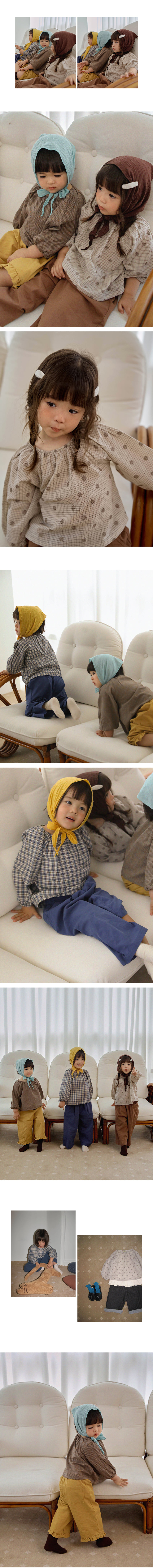 Amber - Korean Children Fashion - #fashionkids - Comma Frill Blouse - 3