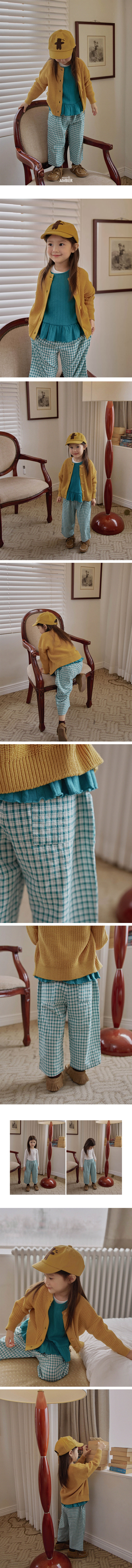 Amber - Korean Children Fashion - #kidsshorts - Fall Checkered Pants - 2