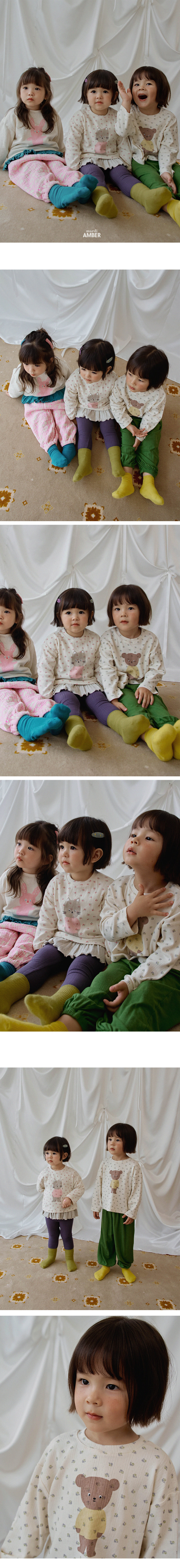 Amber - Korean Children Fashion - #kidsshorts - Freya Tee - 2