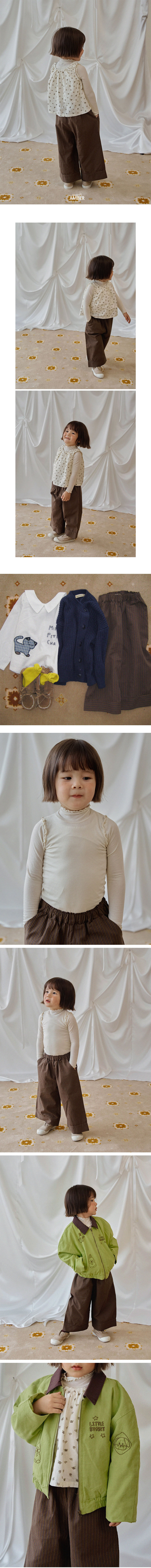 Amber - Korean Children Fashion - #kidsstore - Toons Cut Pants - 2