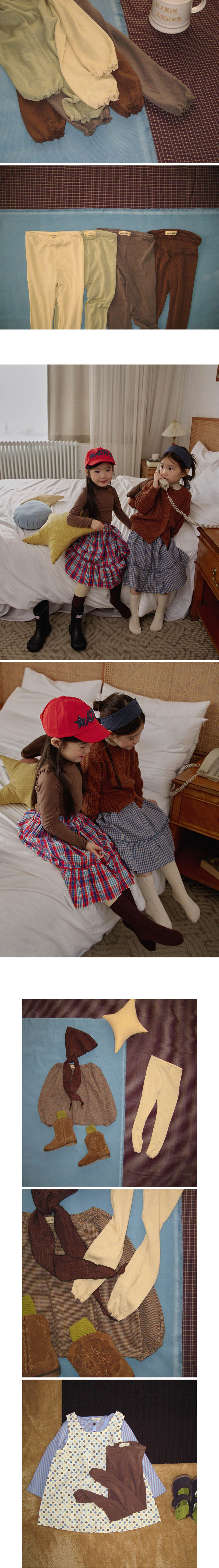 Amber - Korean Children Fashion - #kidzfashiontrend - Chouchou Leggings - 3