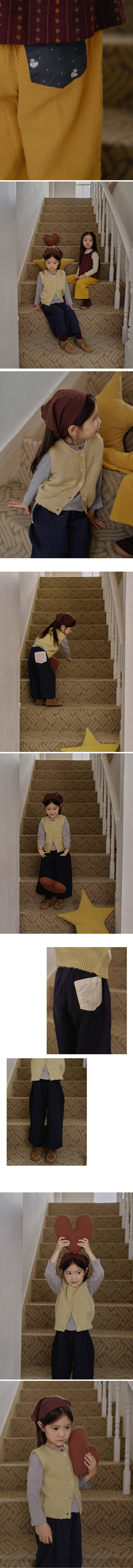 Amber - Korean Children Fashion - #Kfashion4kids - The Cling Dot Pants - 4