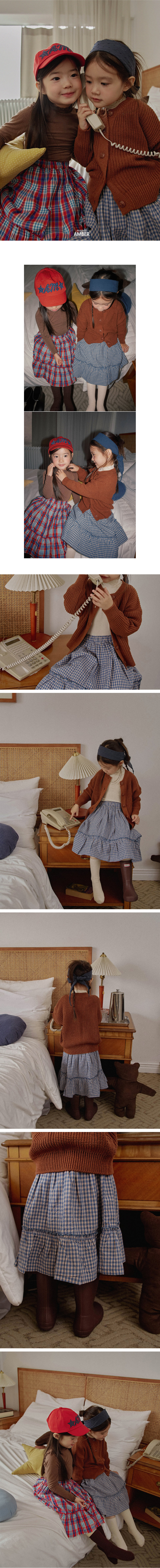 From Check Skirt by Amber for Child - view 2