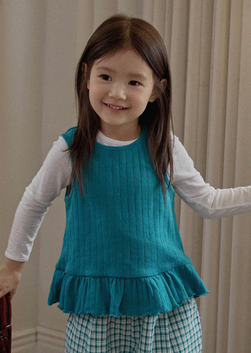 Amber - Korean Children Fashion - #minifashionista - Lilly Sleeveless 