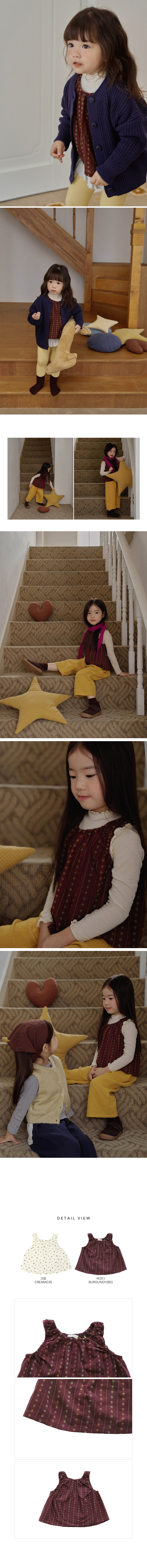 Amber - Korean Children Fashion - #magicofchildhood - Czecho Shirring Sleeveless - 4