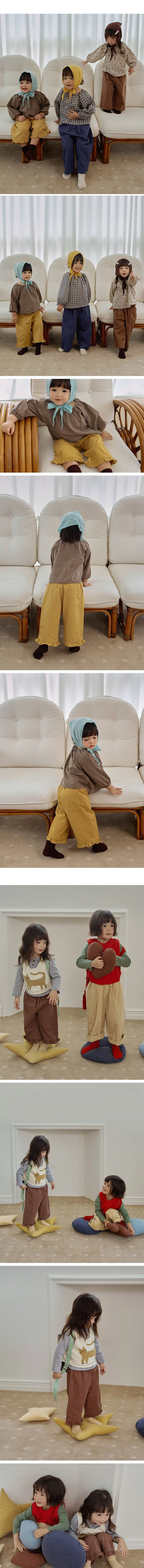 Amber - Korean Children Fashion - #todddlerfashion - Foodie Frill Pants - 3