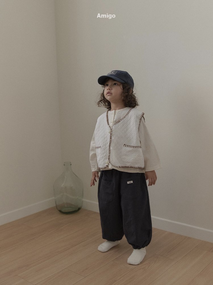 Amigo - Korean Children Fashion - #Kfashion4kids - Natural Peach Shirt Tee - 8