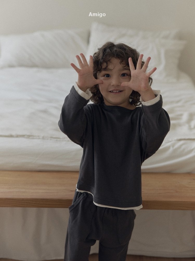 Amigo - Korean Children Fashion - #kidzfashiontrend - Layered Tee - 4