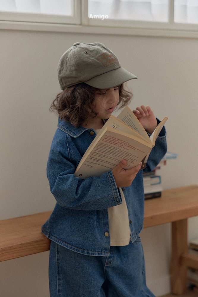 Amigo - Korean Children Fashion - #Kfashion4kids - Curve Denim Pants - 7