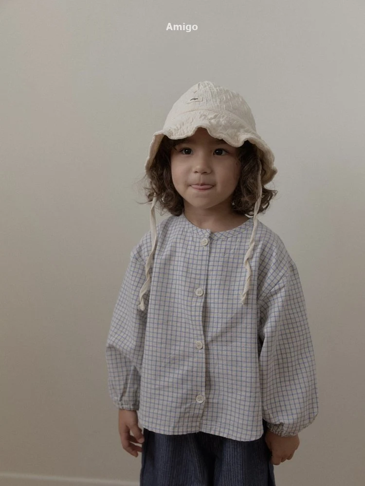 Amigo - Korean Children Fashion - #stylishchildhood - Square Shirring Shirt - 4