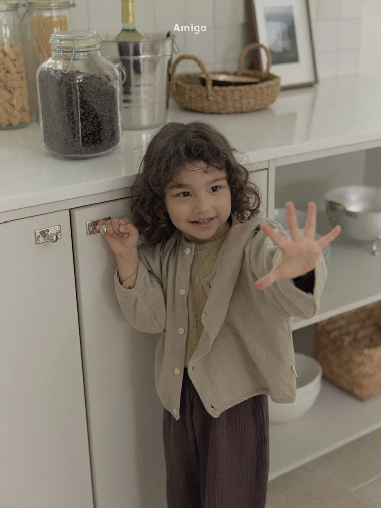 Amigo - Korean Children Fashion - #childofig - Cottage Cardigan - 2