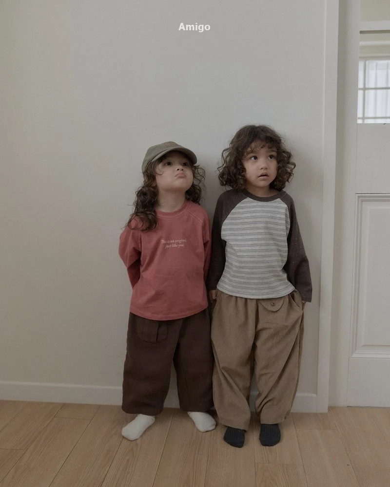 Amigo - Korean Children Fashion - #childofig - Vanilla Stitch Tee - 2