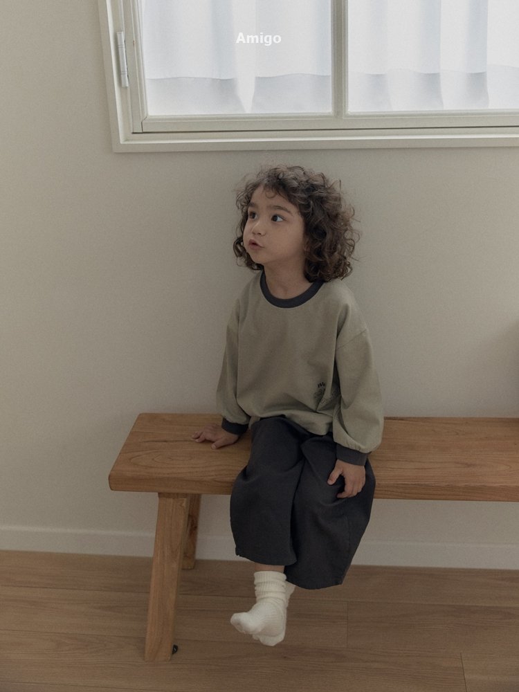 Amigo - Korean Children Fashion - #childofig - Twill Basic Pants - 12