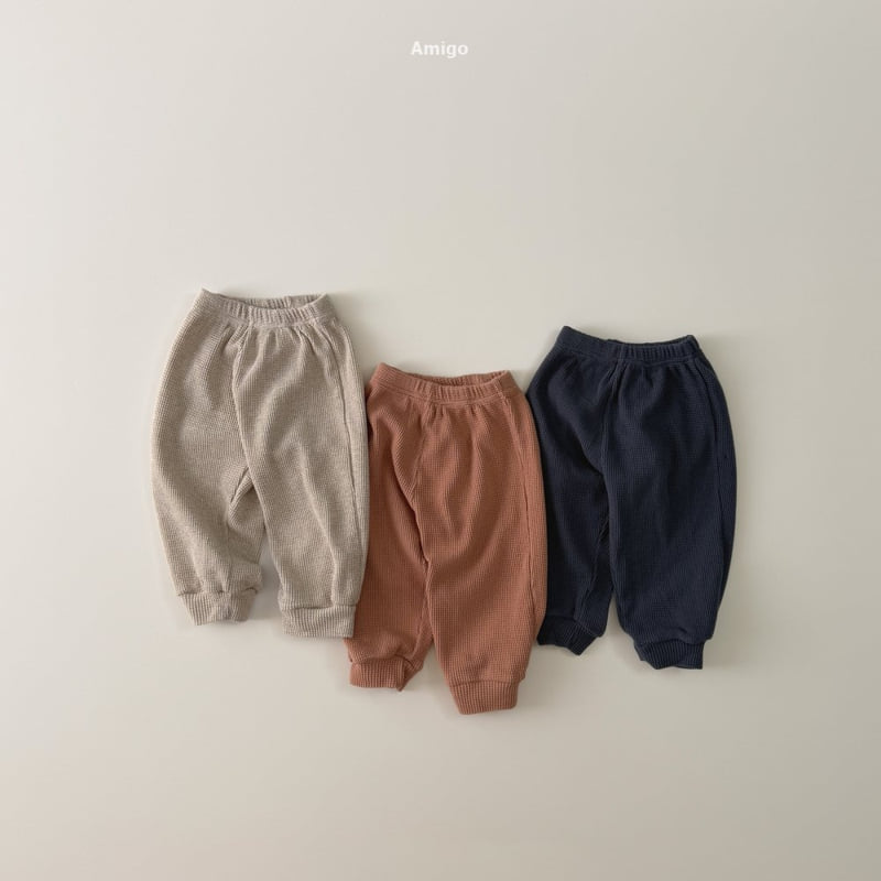 Amigo - Korean Children Fashion - #childofig - Haute Waffle Pants - 8
