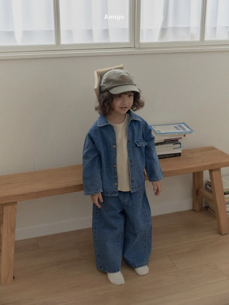 Amigo - Korean Children Fashion - #childrensboutique - Raglan Jacket - 12