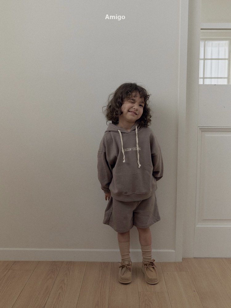Amigo - Korean Children Fashion - #childrensboutique - Cheese Hoodie - 5