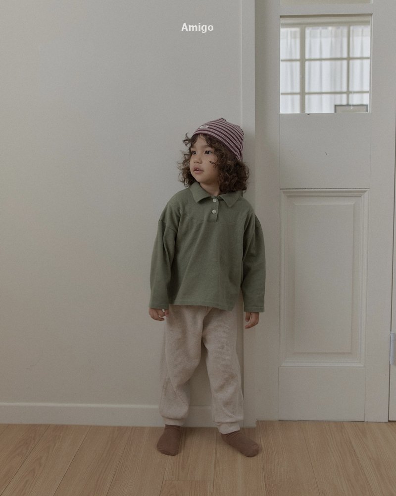 Amigo - Korean Children Fashion - #childrensboutique - Haute Waffle Pants - 9