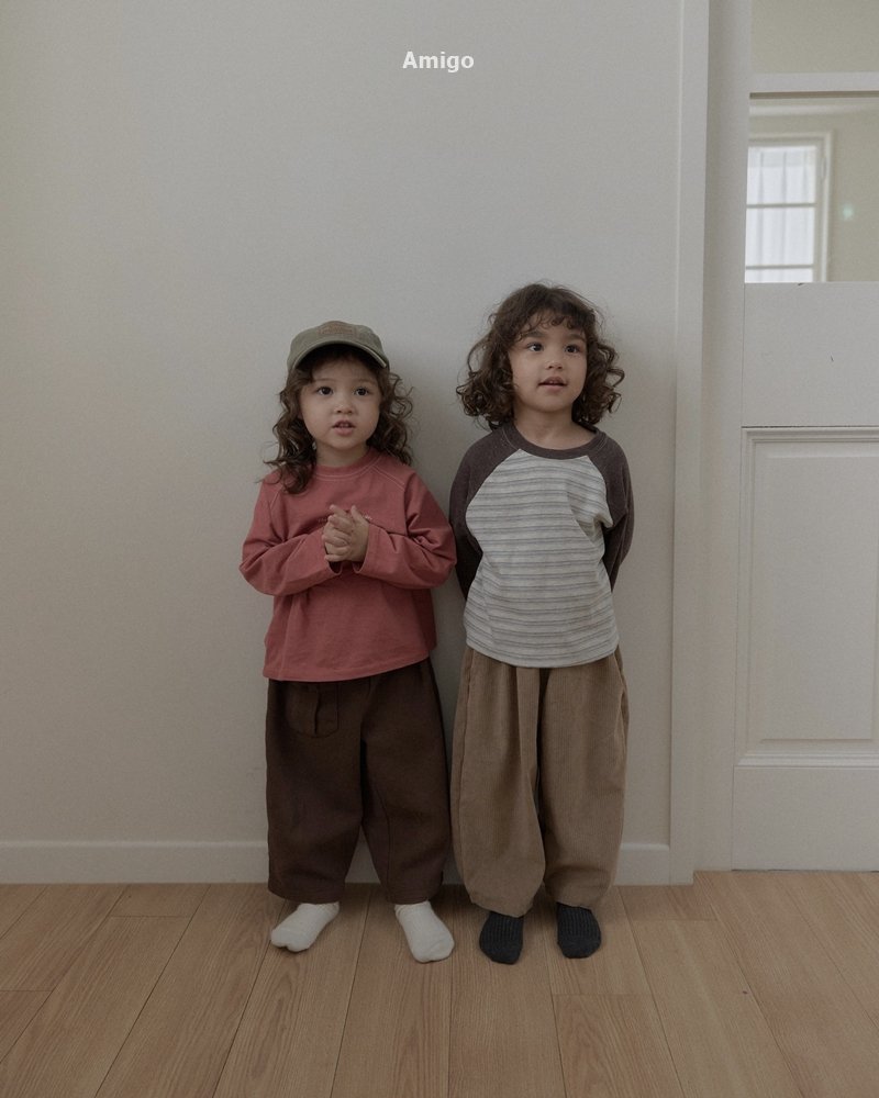 Amigo - Korean Children Fashion - #childrensboutique - Vanilla Stitch Tee - 4